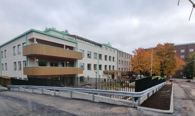 Helsingin Ensikoti ry:n toimitilat Ensikodintiellä.