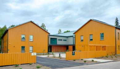 Nuorten vastaanottoyksikön uudisrakennus Metsälässä Helsingissä.